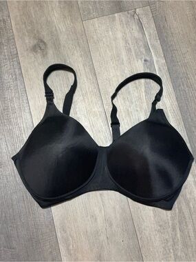 Leading Lady Black Nursing Bra 44C Wireless Drop Down Cups Clip NWOT